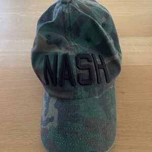 NASH Collection Camouflage Cotton Hat With Black NASH